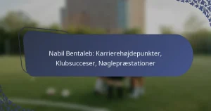 Nabil Bentaleb: Karrierehøjdepunkter, Klubsucceser, Nøglepræstationer